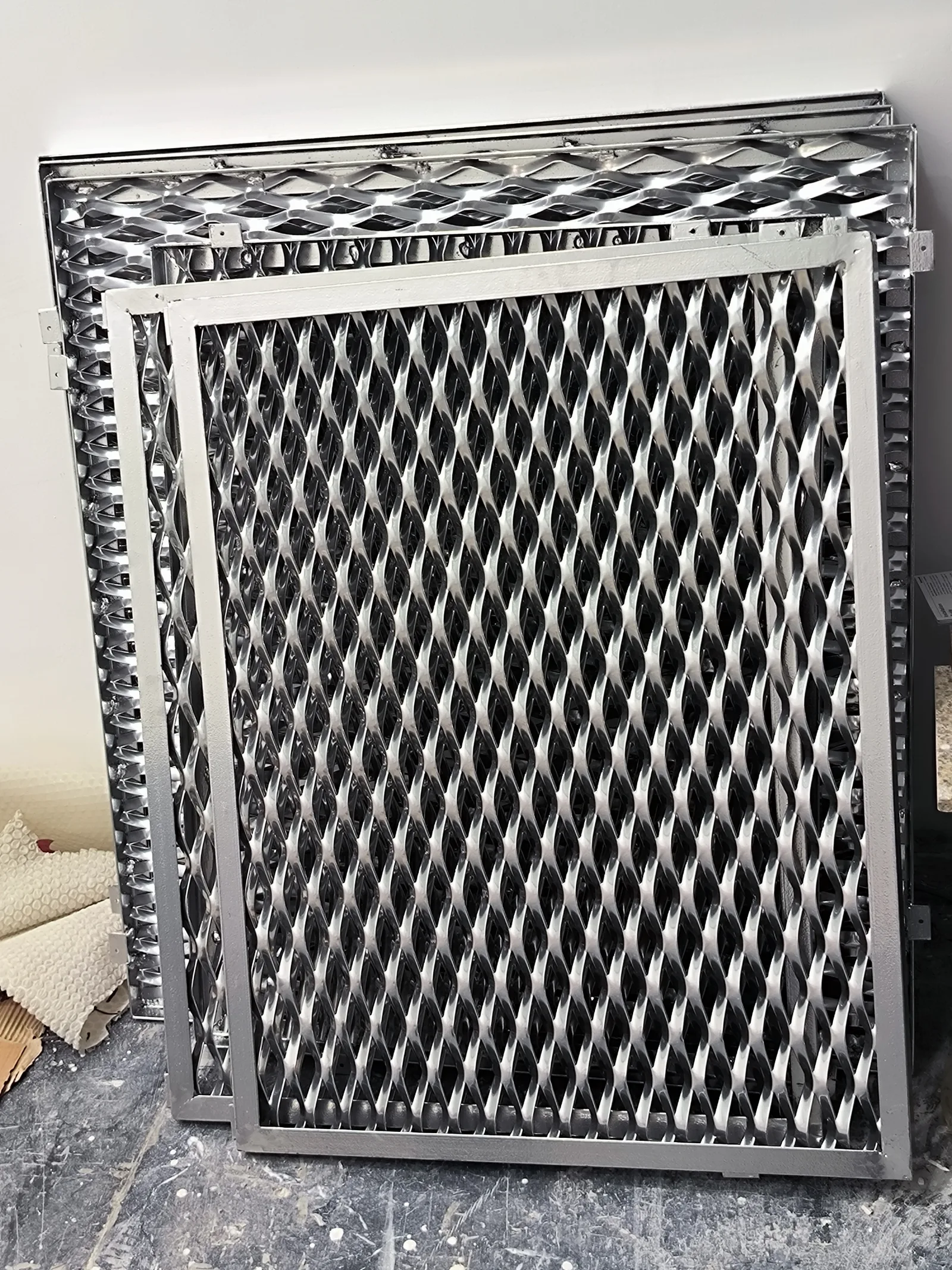 اجرای سقف مشبک ۰۷ — سقف کاذب